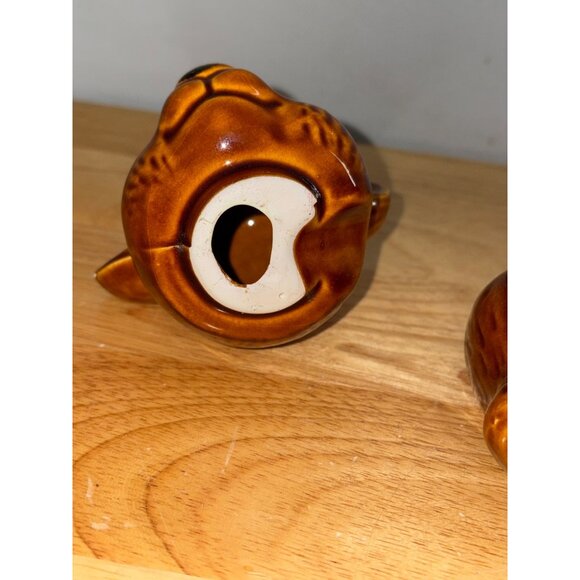 Vintage Ceramic Honey Bear Figurine Collectible Decor Honey Pot B Taiwan - Picture 8 of 9